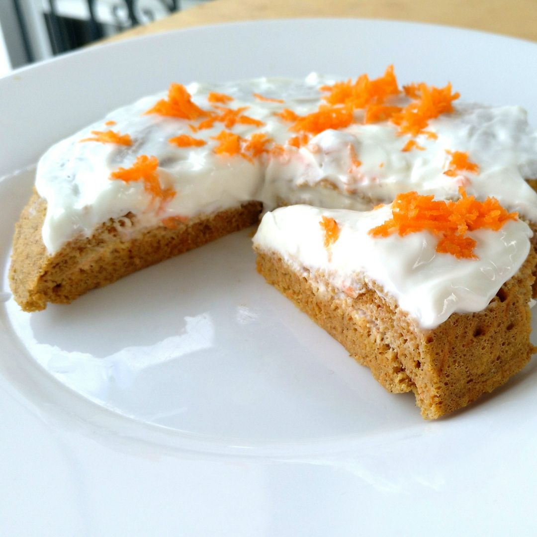 CARROT CAKE 4 minutos CARROT CAKE 4 minutos