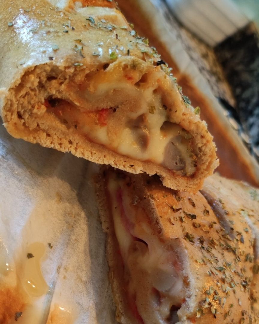 Trenza-pizza con masa integral🍕 Trenza-pizza con masa integral🍕