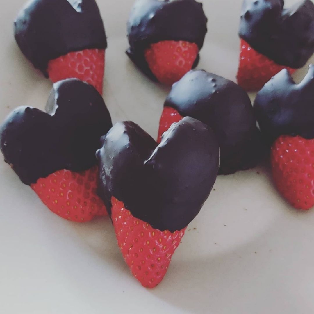 Fresas con chocolate Fresas con chocolate