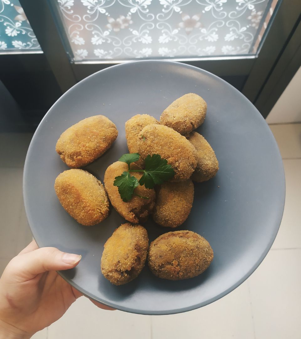 Croquetas de setas 🍄 Croquetas de setas 🍄