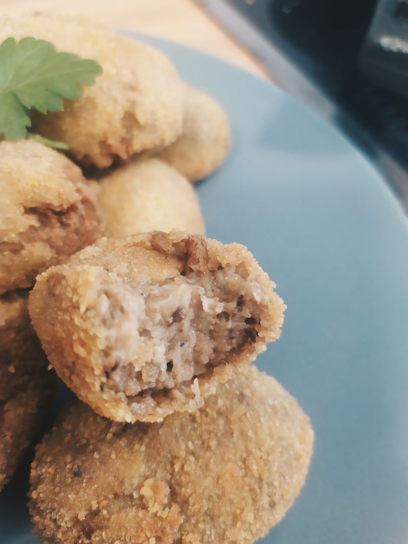 Croquetas de setas 🍄 Paso 6 Croquetas de setas 🍄 Paso 6