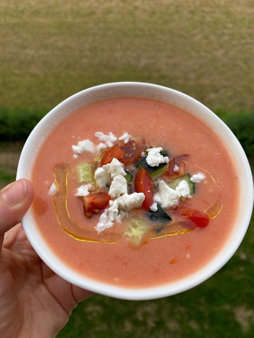 Gazpacho de sandía 🍉