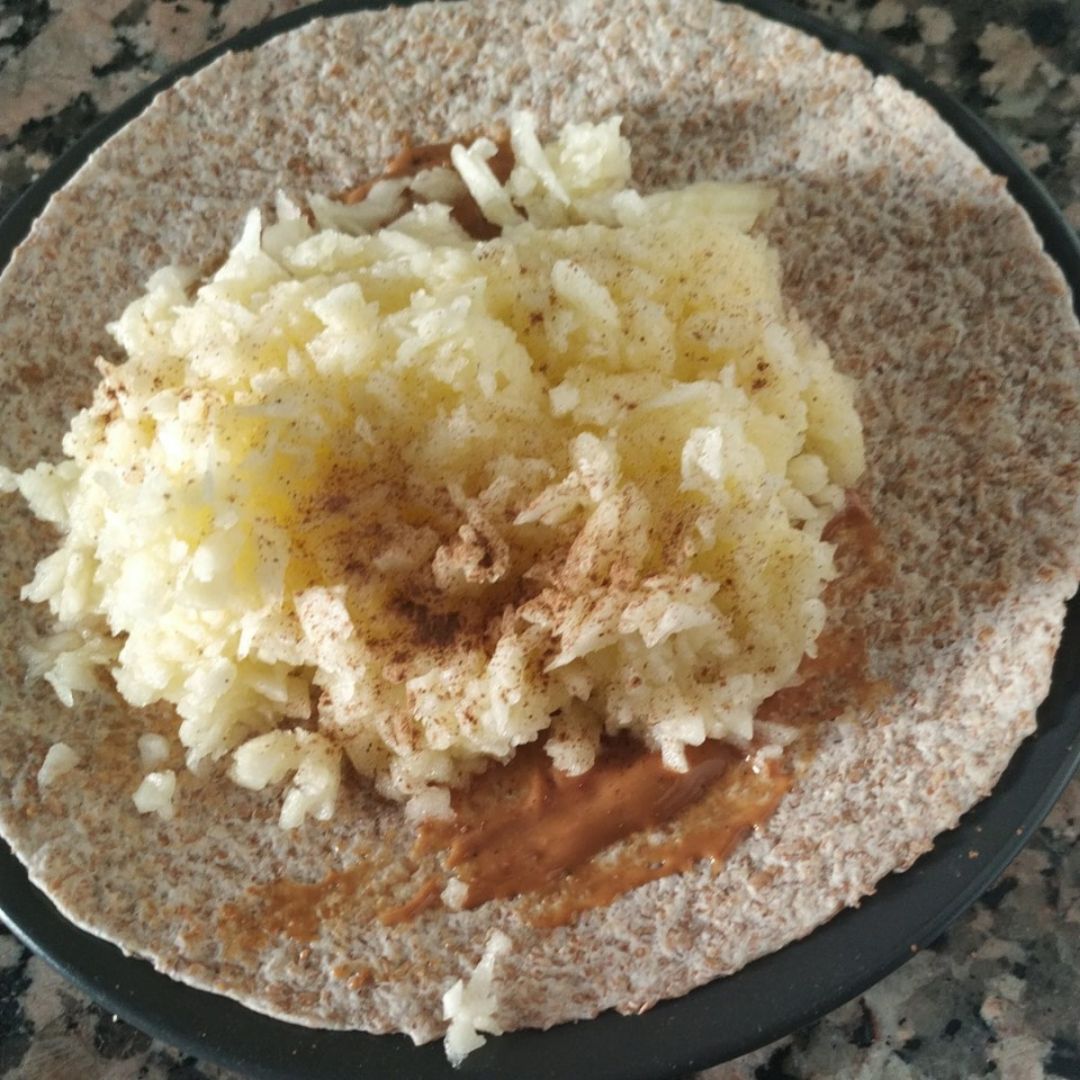 Rollito de manzana y canela Rollito de manzana y canela
