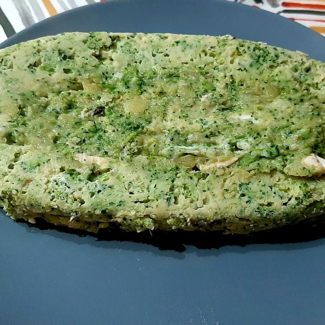 Pastel de brócoli y patata Pastel de brócoli y patata
