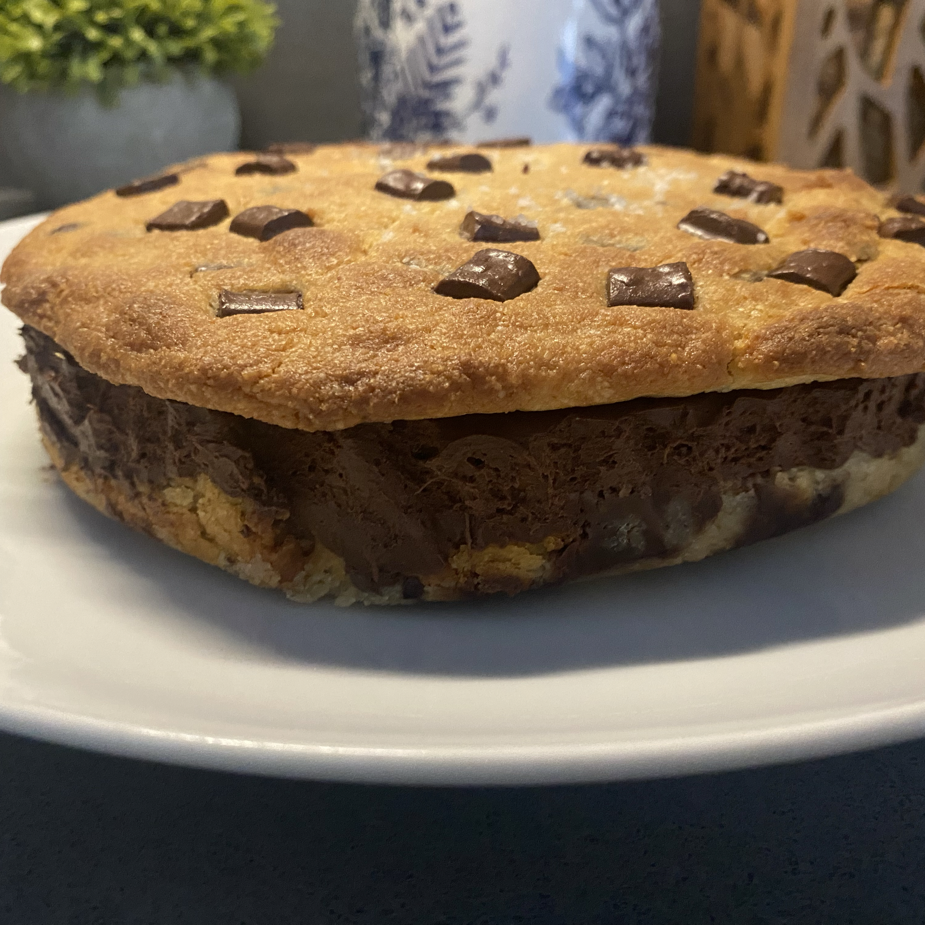 Tarta sándwich-cookie rellena de chocolate 🍪🍫 Paso 7 Tarta sándwich-cookie rellena de chocolate 🍪🍫 Paso 7