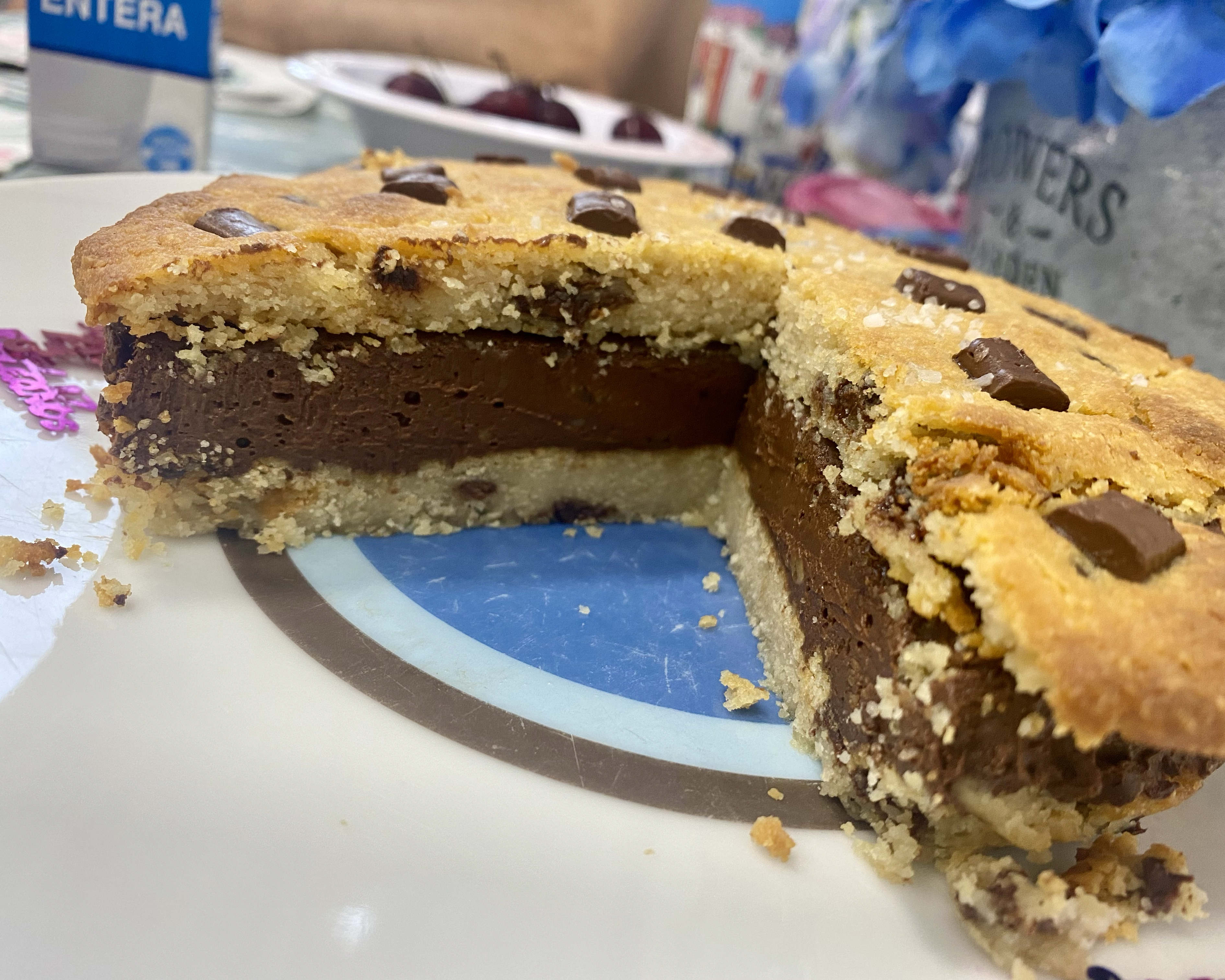 Tarta sándwich-cookie rellena de chocolate 🍪🍫 Paso 8 Tarta sándwich-cookie rellena de chocolate 🍪🍫 Paso 8