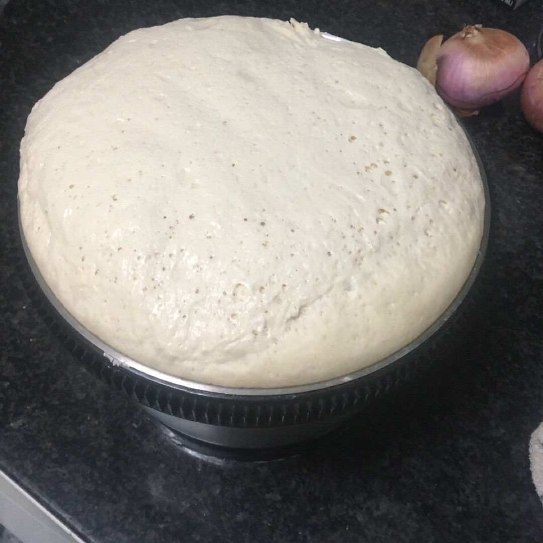 Pan de pita / pan árabeStep 0