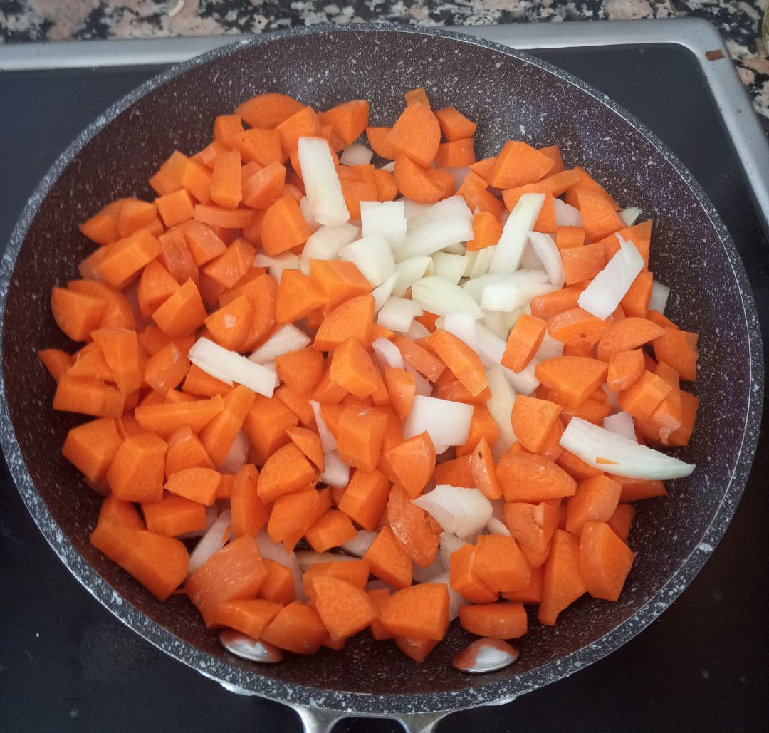 Salsa boloñesa vegana Paso 0 Salsa boloñesa vegana Paso 0