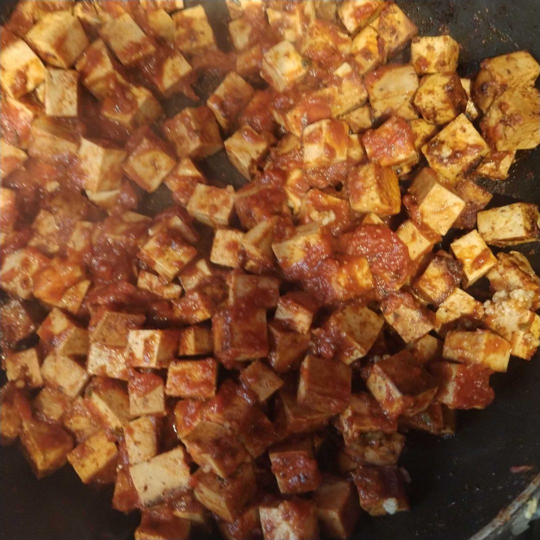 Tofu marinado Tofu marinado
