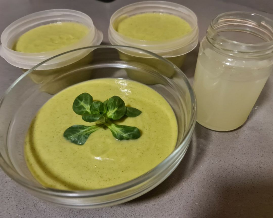 Crema de calabacin y pollo  Paso 2