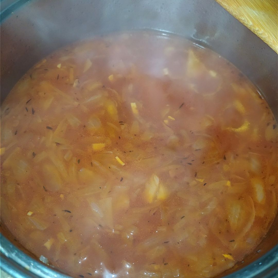 Sopa de cebolla 