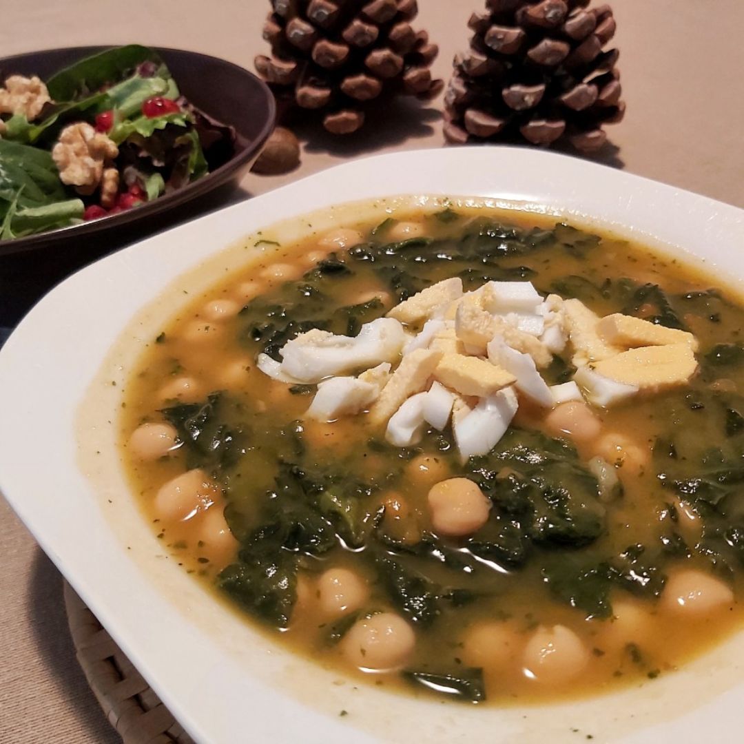 Potaje de otoño de calabaza y acelgas🍁 Potaje de otoño de calabaza y acelgas🍁