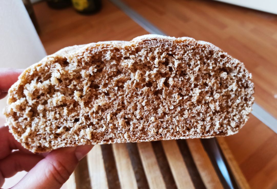 Pan de espelta integral 100% Paso 4 Pan de espelta integral 100% Paso 4