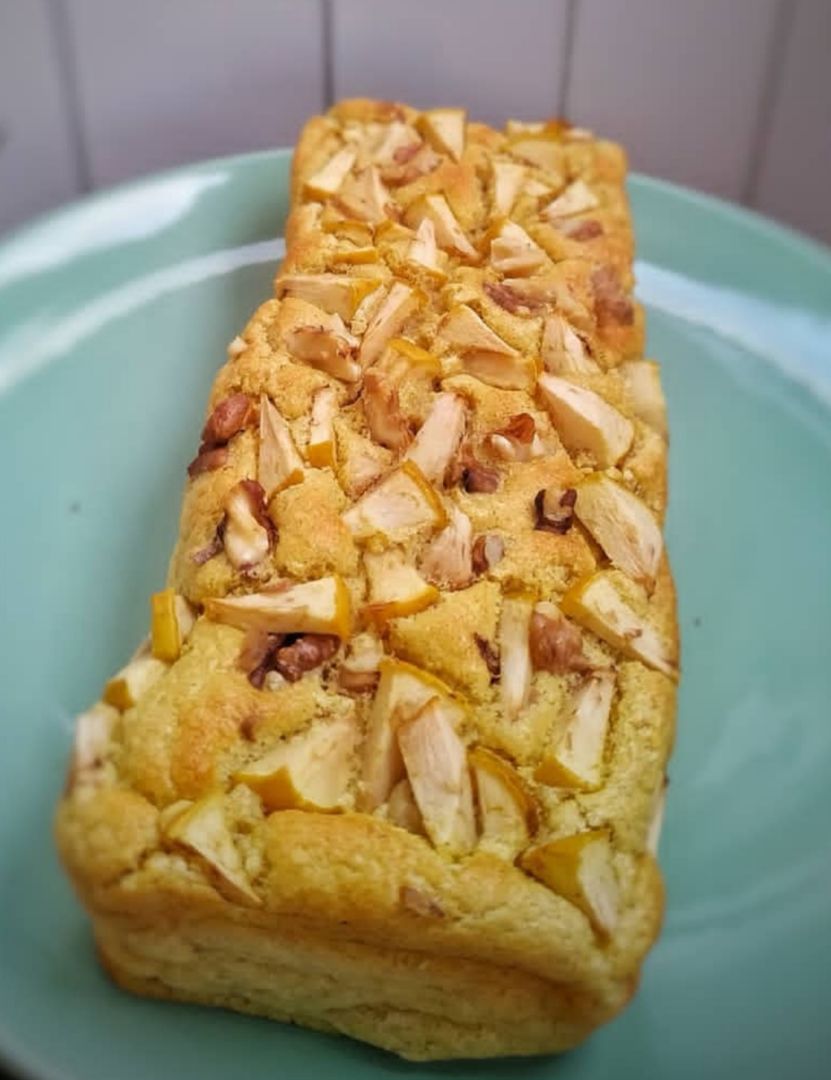 Pastel de manzana fitness Pastel de manzana fitness