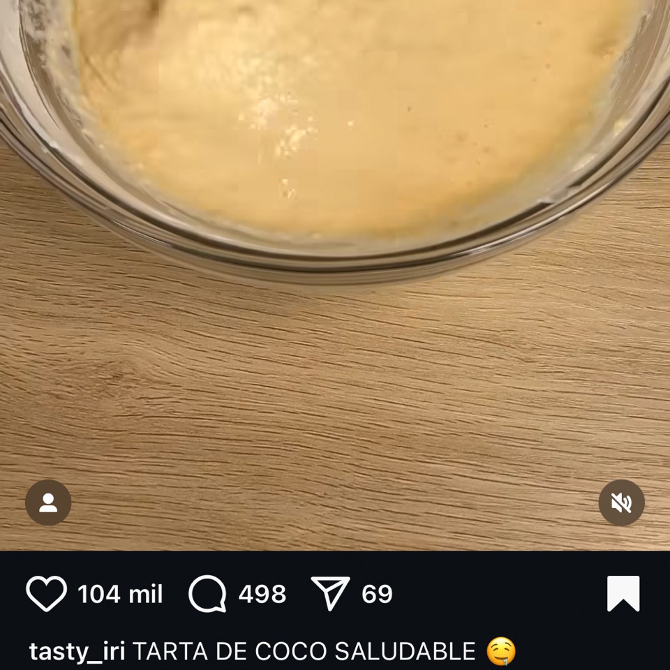Bizcocho de coco y yogur 