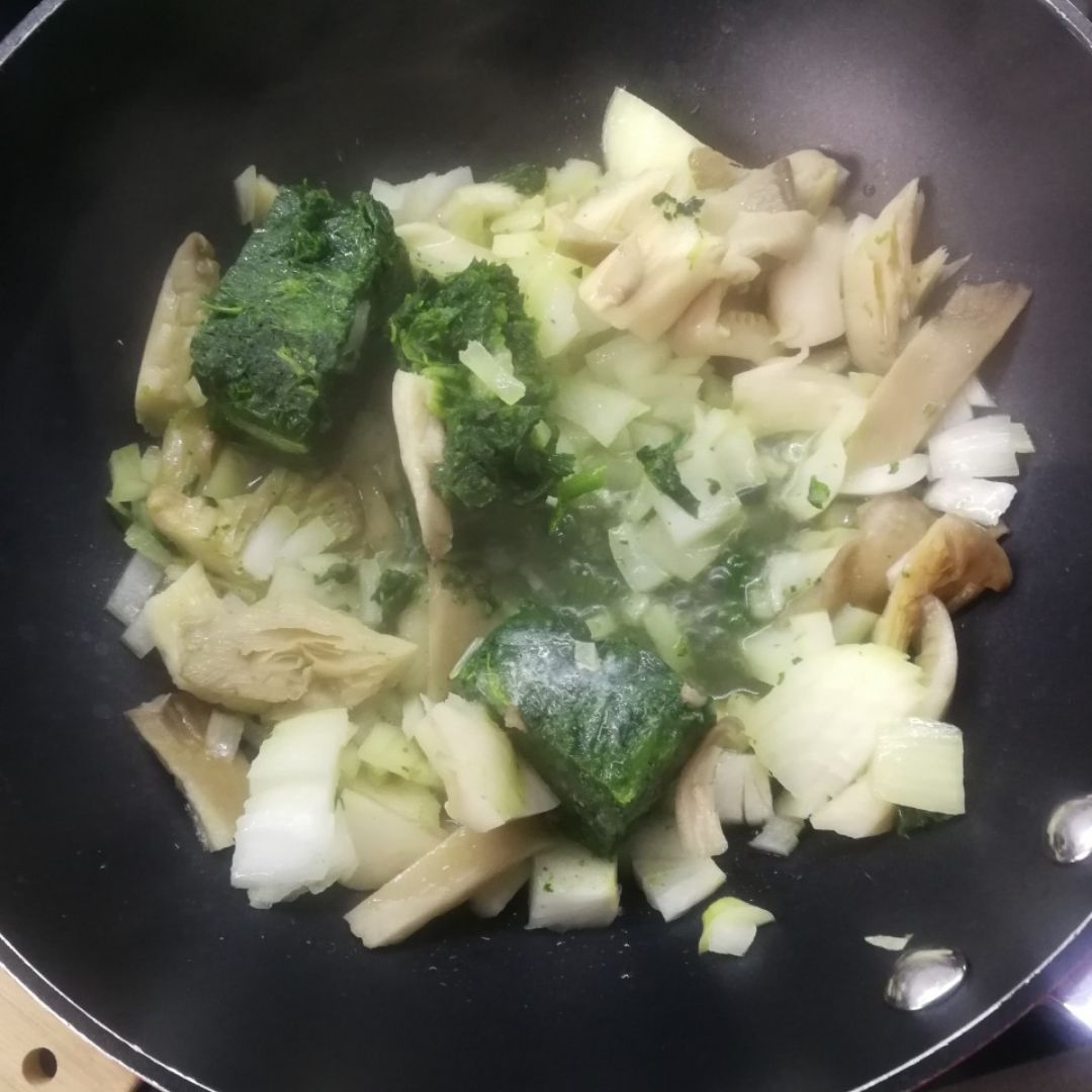 Macarrones con espinacas Paso 0 Macarrones con espinacas Paso 0