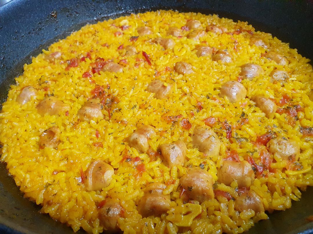 Arroz rossejat