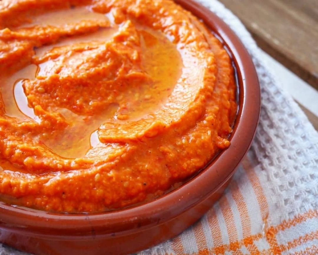HUMMUS DE PIMIENTOS DEL PIQUILLO Paso 3 HUMMUS DE PIMIENTOS DEL PIQUILLO Paso 3