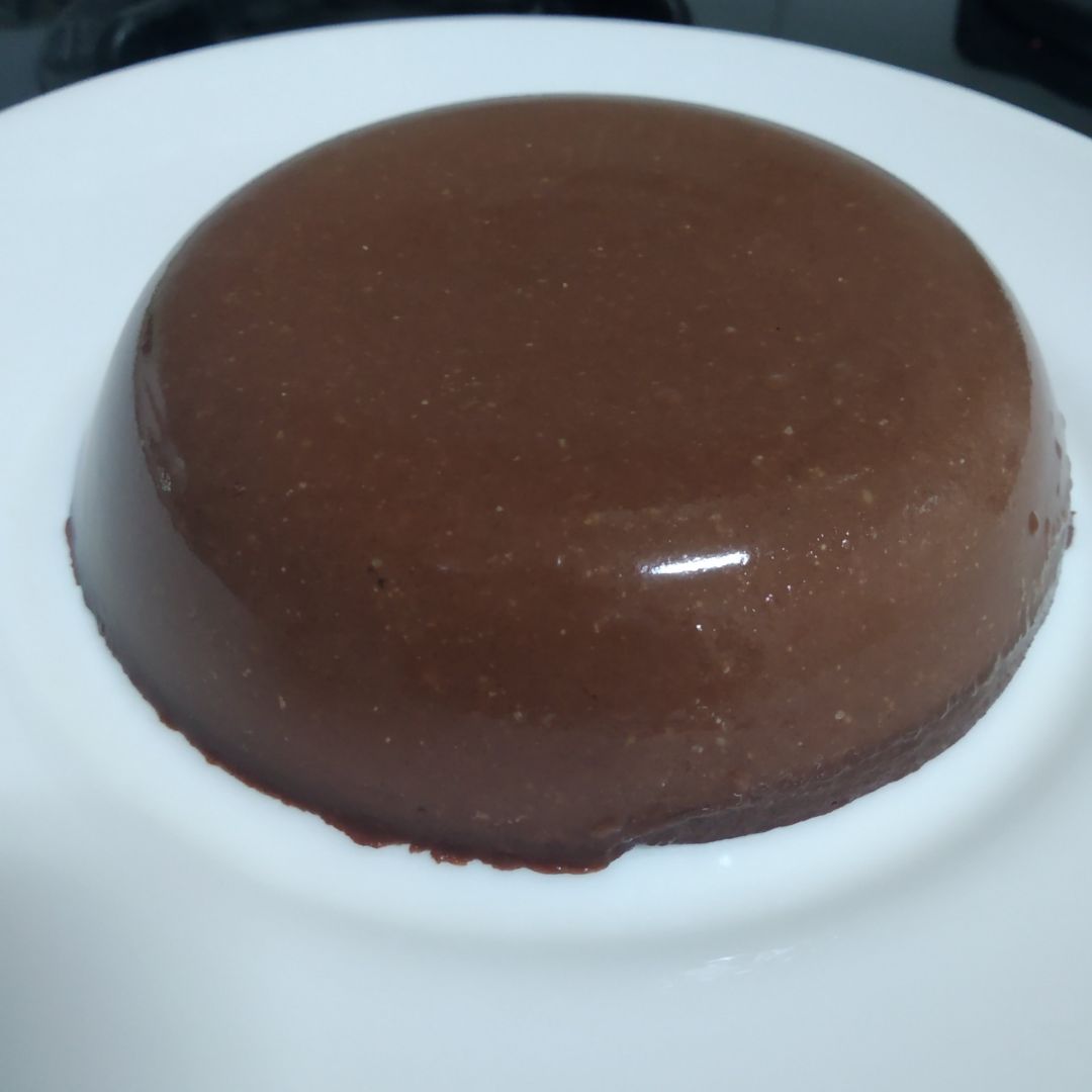 Flan / Natillas de plátano y cacao fit Flan / Natillas de plátano y cacao fit