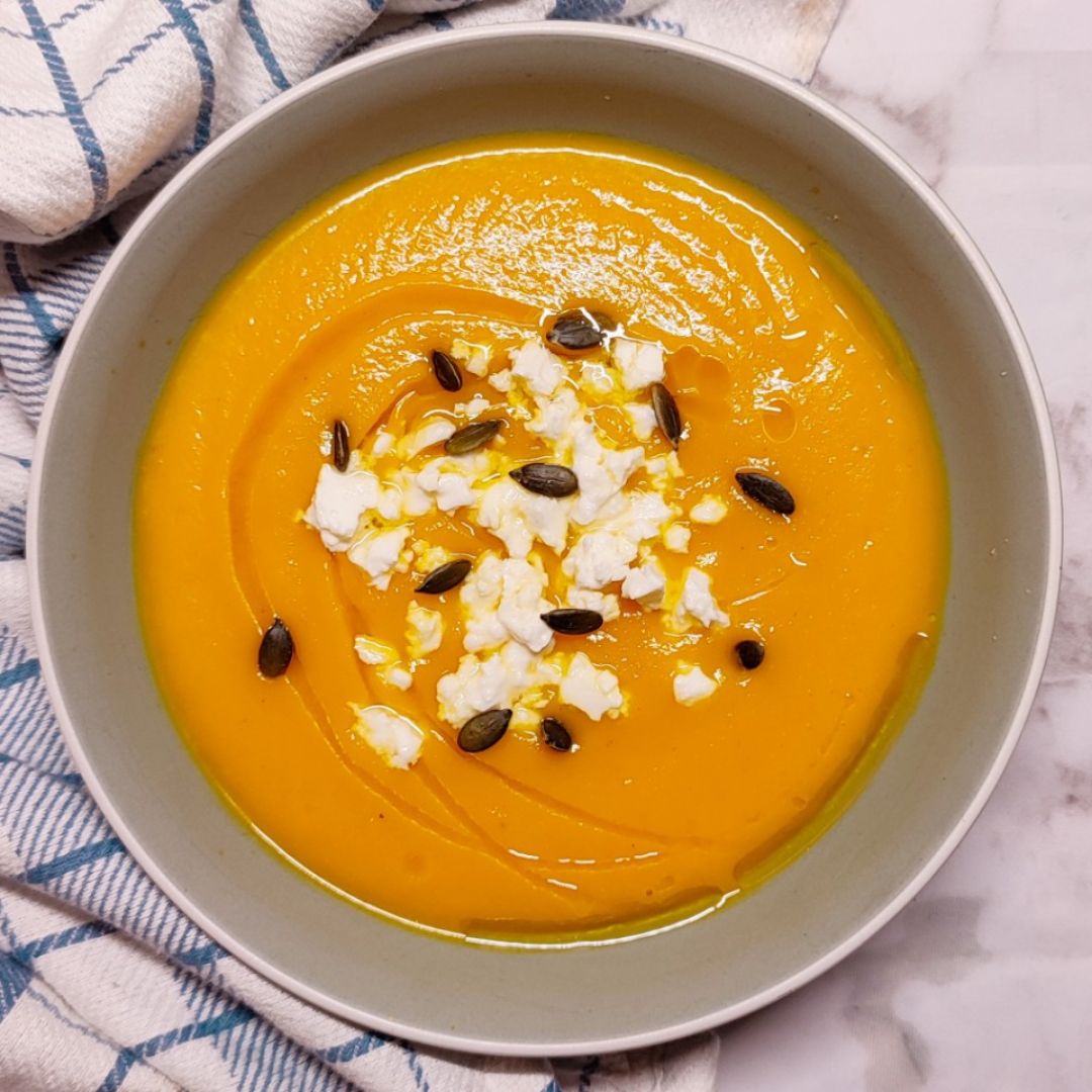Crema de calabaza especiada 🎃