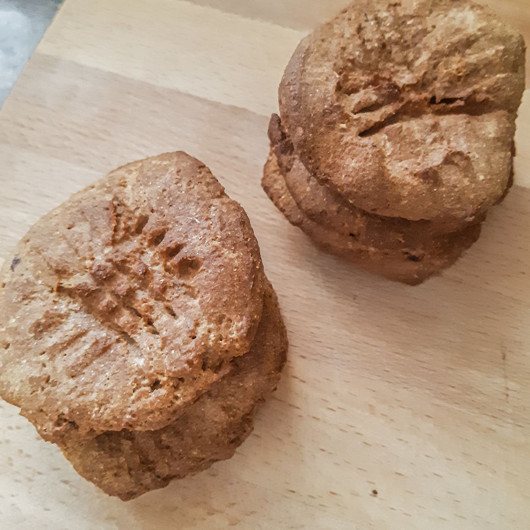 Galletas veganas crujientes de 3 ingredientes Galletas veganas crujientes de 3 ingredientes