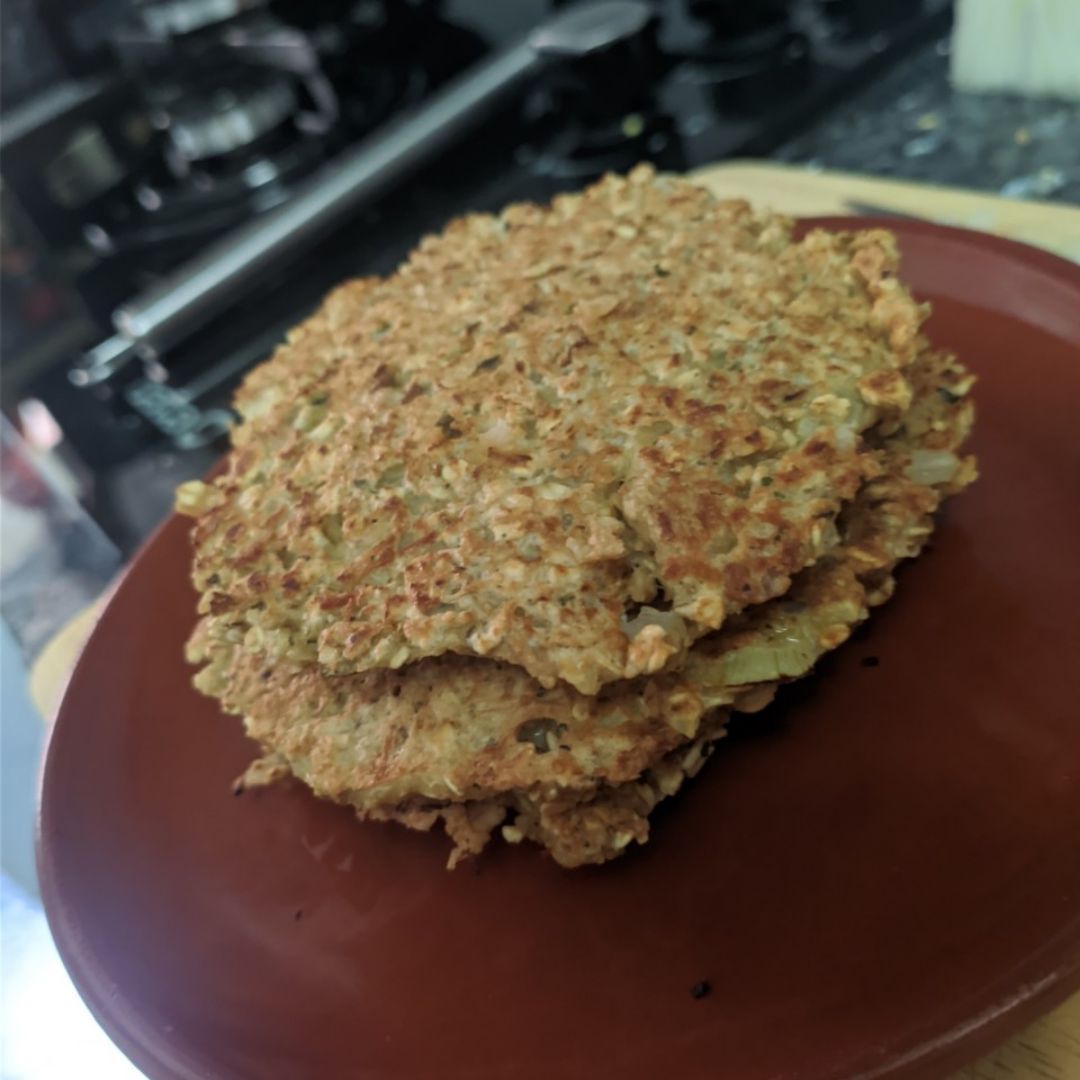 Tortitas de avena y atún Tortitas de avena y atún