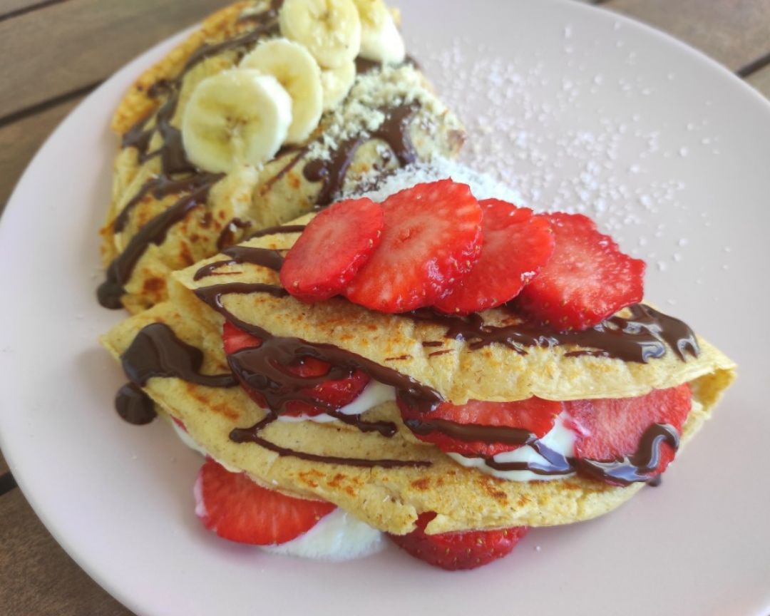 Crepes de avena 馃崜馃崒 Crepes de avena 馃崜馃崒