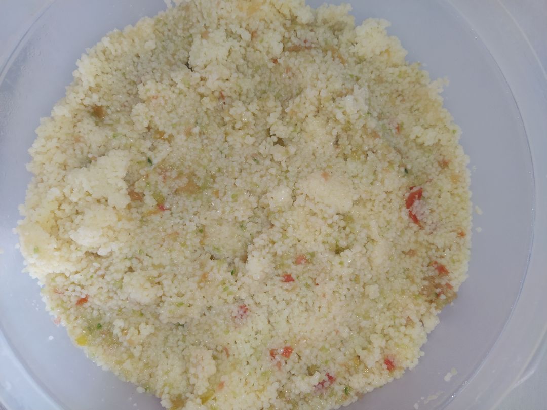 Cous cous con verduras Cous cous con verduras