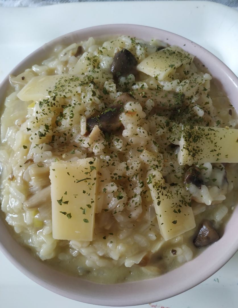 Risotto de setas Risotto de setas