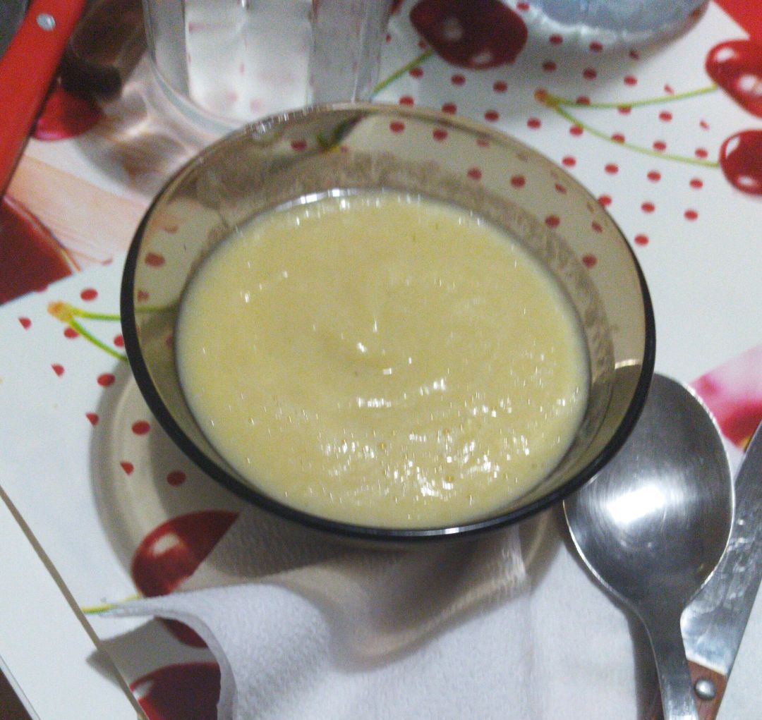 Crema de calabacín y puerros 🧡 Crema de calabacín y puerros 🧡