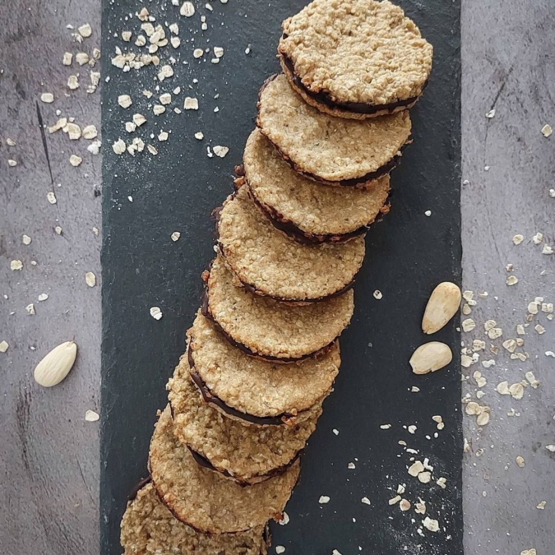 Galletas de avena y chocolate Galletas de avena y chocolate