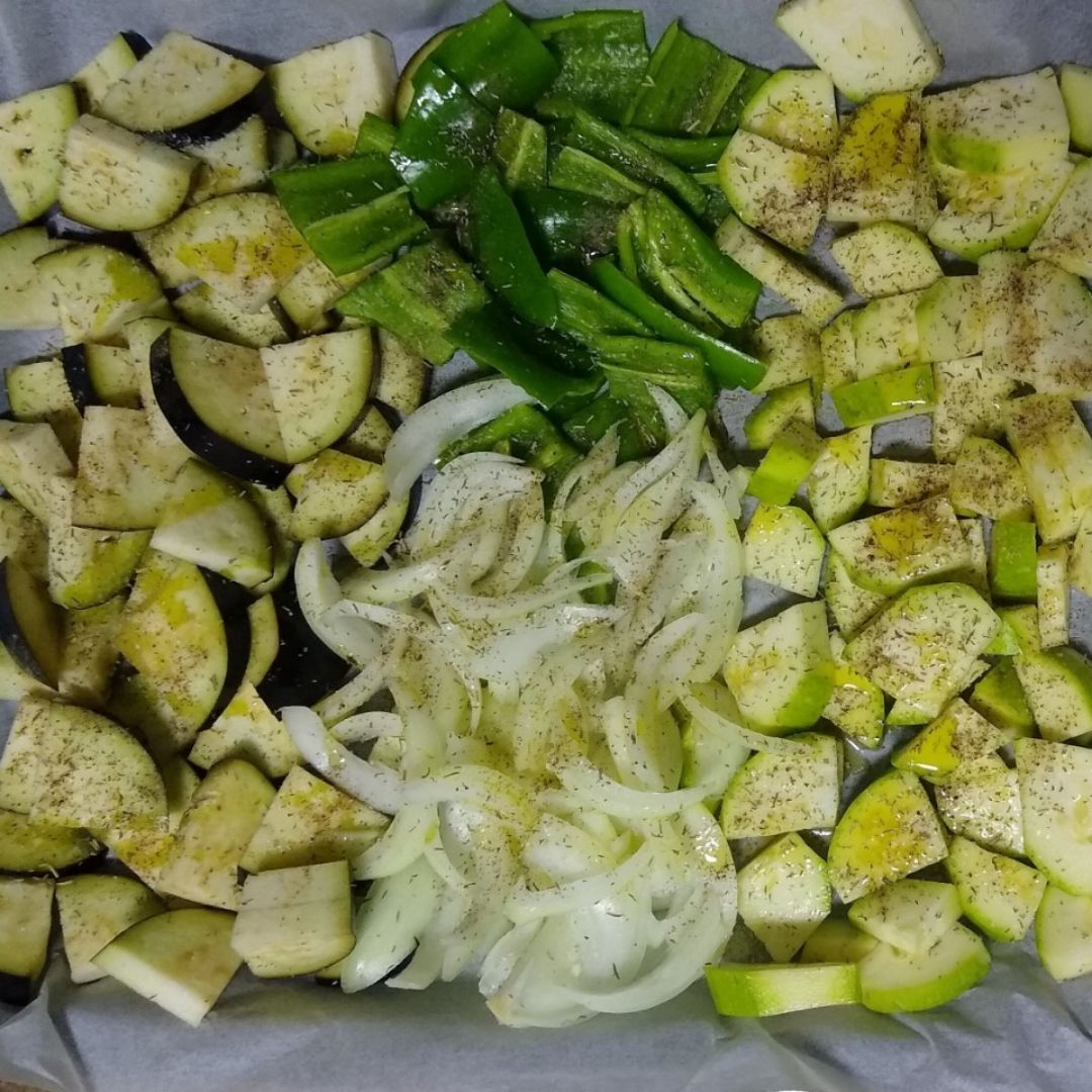 Verdura al horno Paso 3 Verdura al horno Paso 3