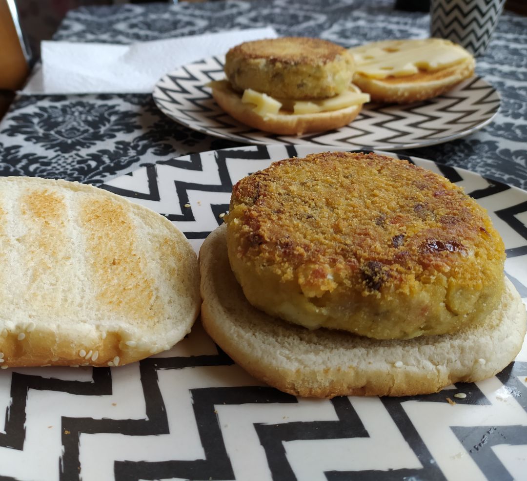 Hamburguesas de garbanzos