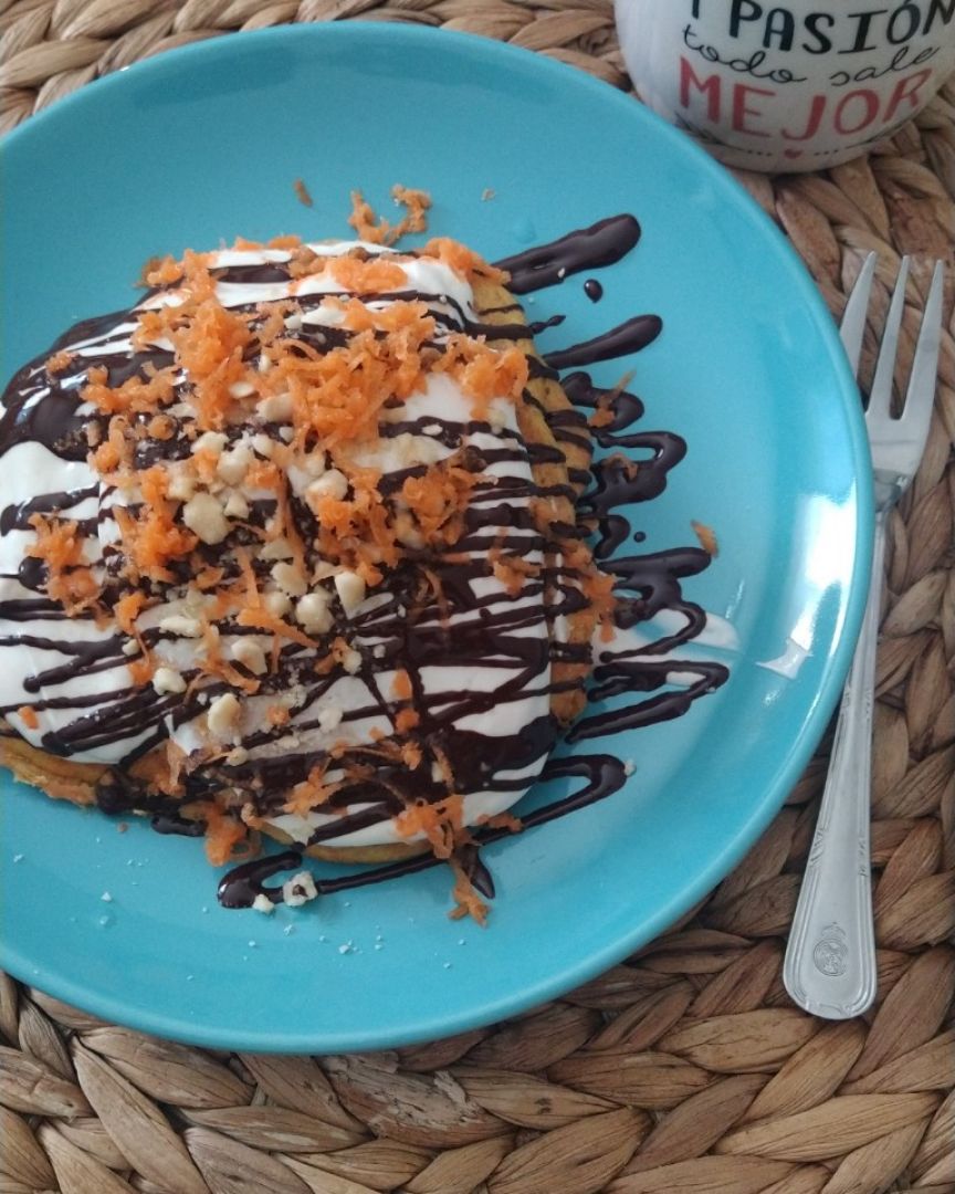 Tortitas de zanahoria!! 🥞🥕🥕🍁🍁 Tortitas de zanahoria!! 🥞🥕🥕🍁🍁