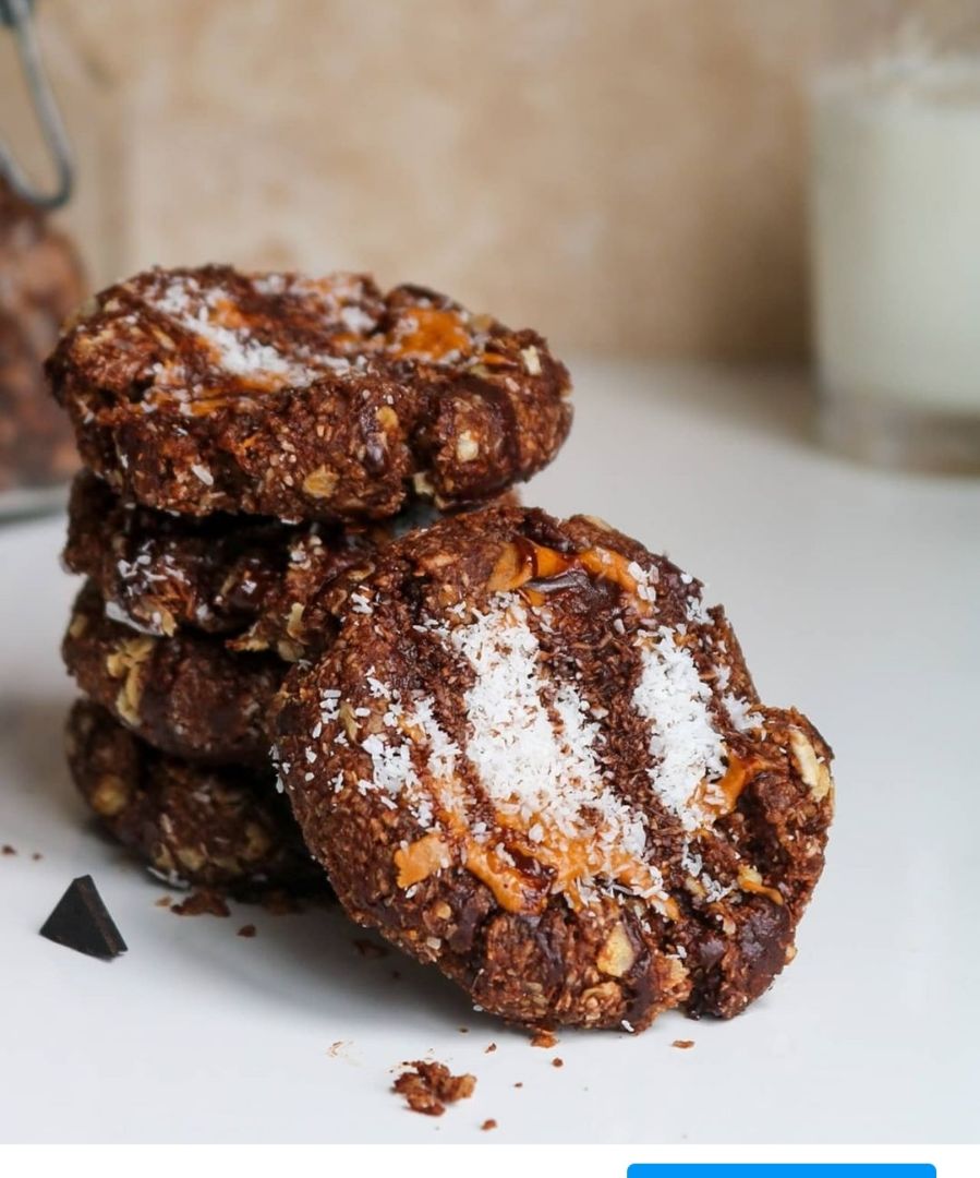 Galletas sin horno de coco, cacahuete y chocolate Paso 4 Galletas sin horno de coco, cacahuete y chocolate Paso 4