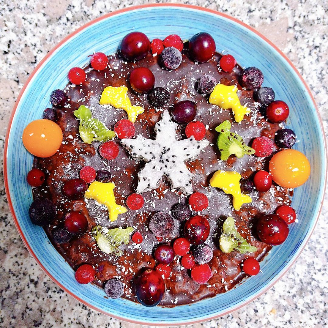 Mágnum porridge de sarraceno, moras y arándanos 🫐 Mágnum porridge de sarraceno, moras y arándanos 🫐
