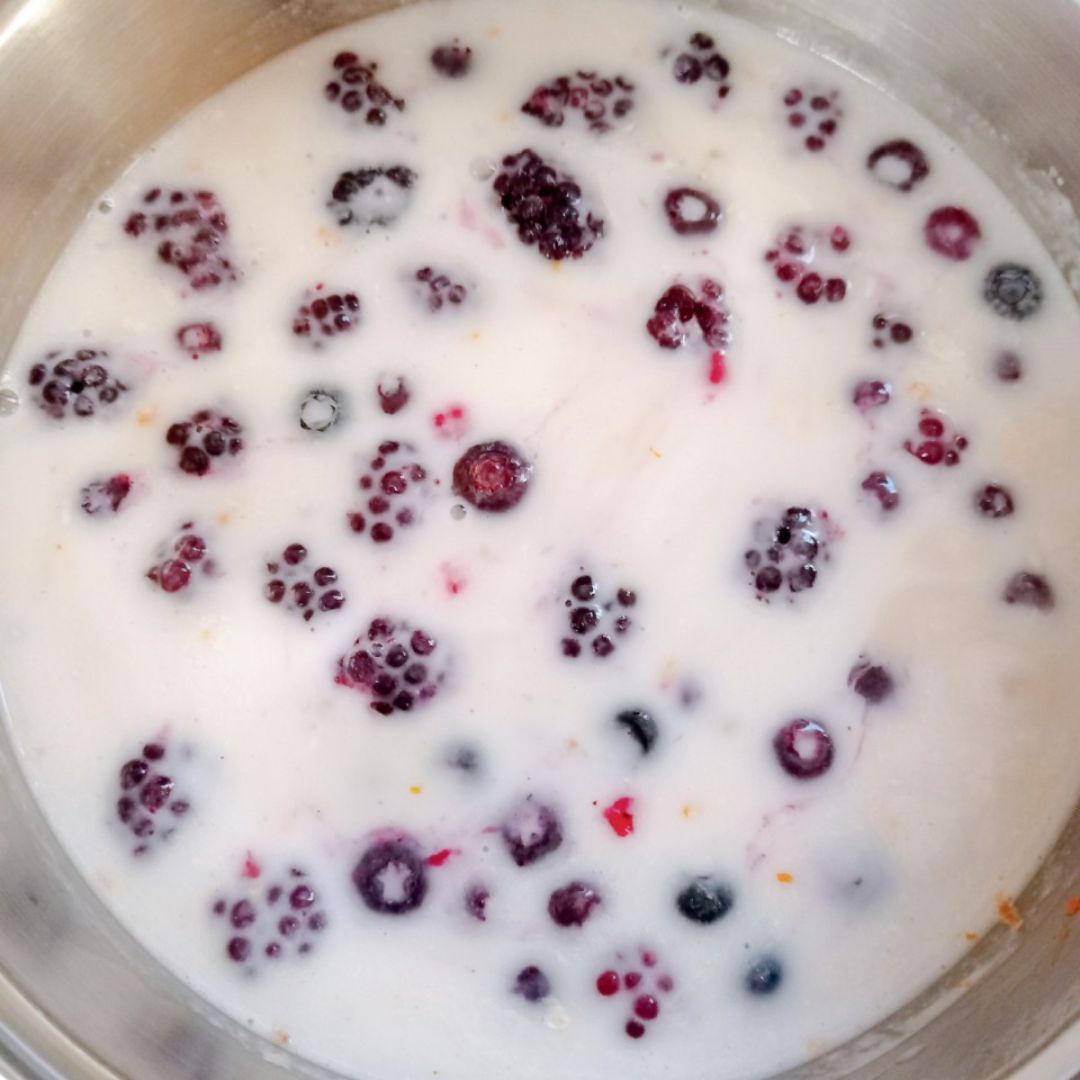 Mágnum porridge de sarraceno, moras y arándanos 🫐 Paso 1 Mágnum porridge de sarraceno, moras y arándanos 🫐 Paso 1