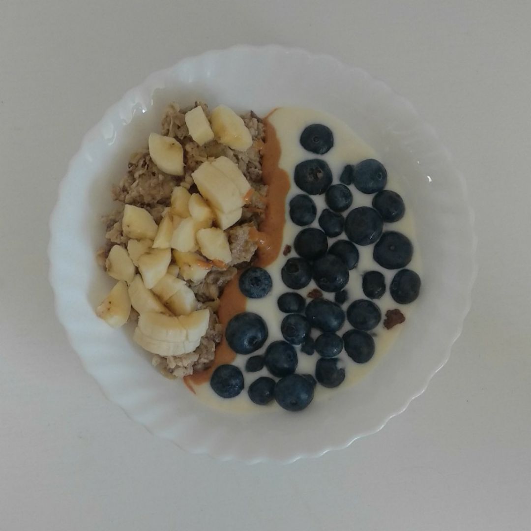 Una merienda fácil. Una merienda fácil.