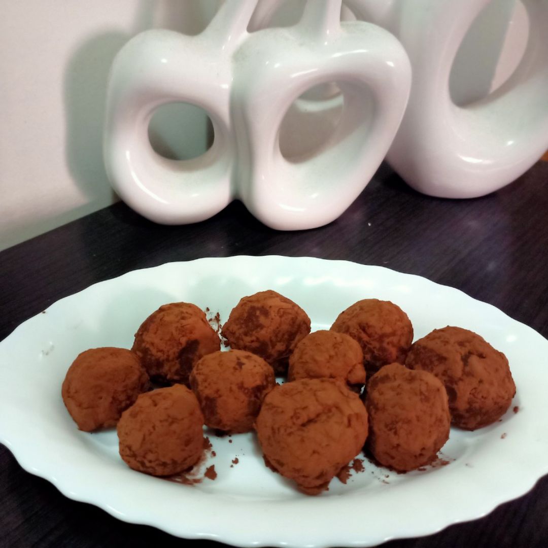 Trufas de chocolate Trufas de chocolate
