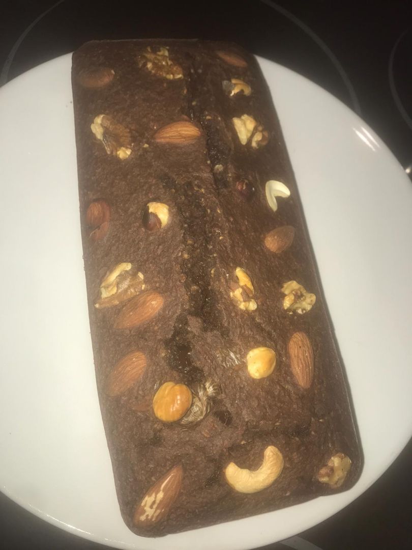 BROWNIE CON FRUTOS SECOS🤤 Paso 2 BROWNIE CON FRUTOS SECOS🤤 Paso 2