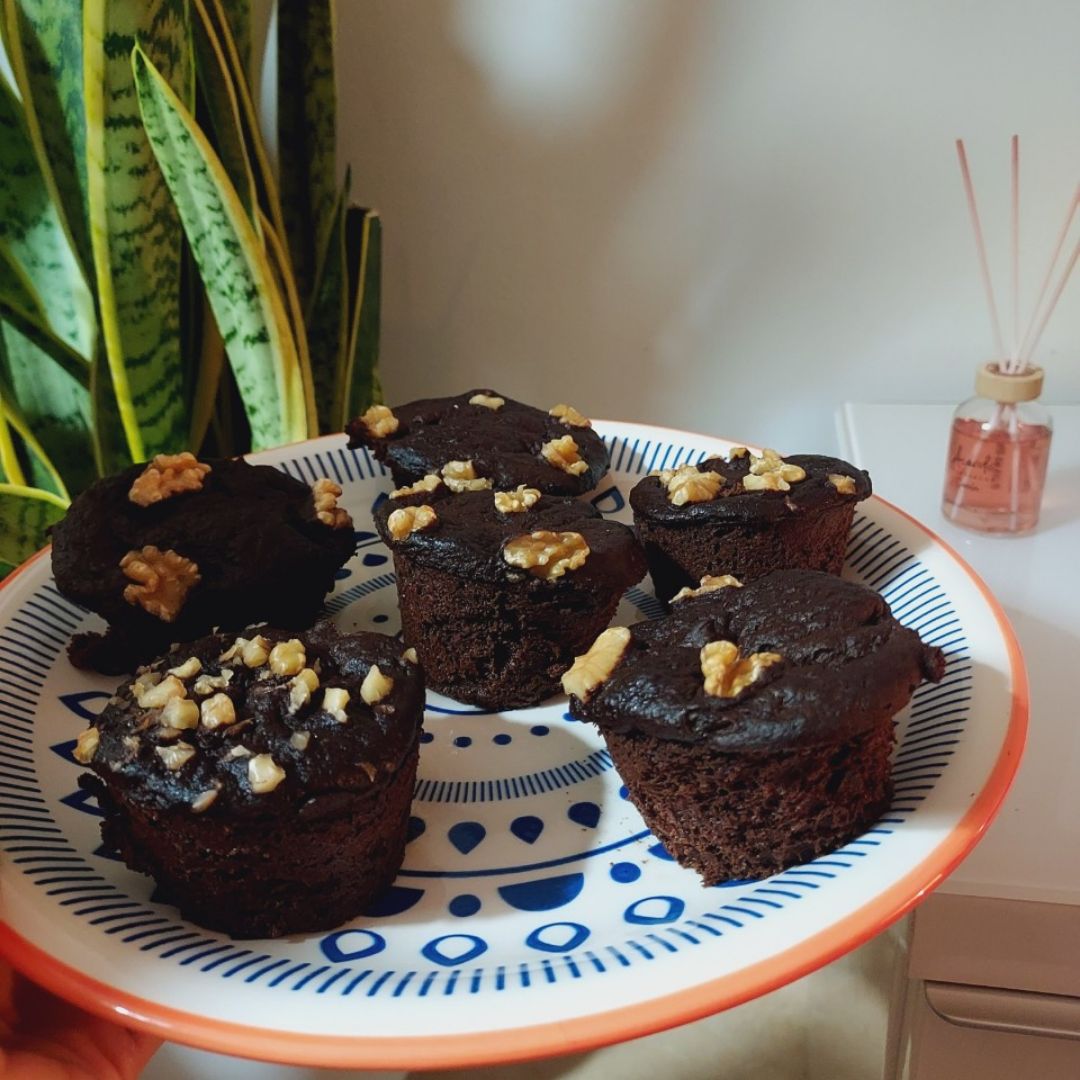 Muffins de algarroba 🧁 Muffins de algarroba 🧁