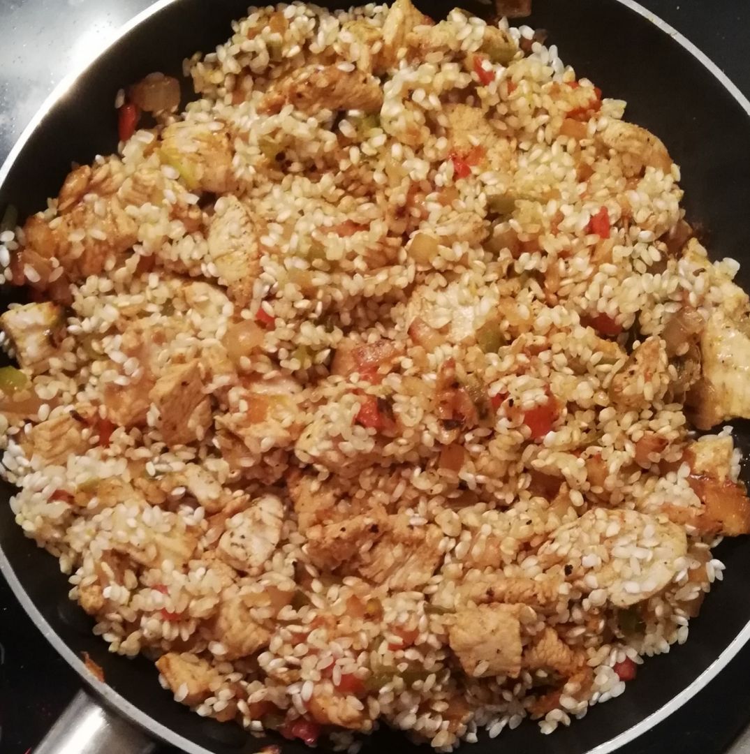 Arroz con pollo Paso 3 Arroz con pollo Paso 3