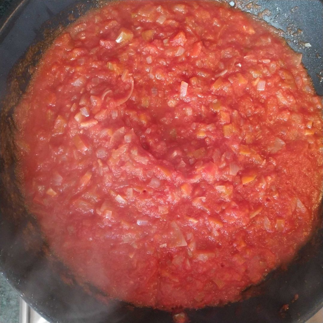 Tomate con verduras Tomate con verduras