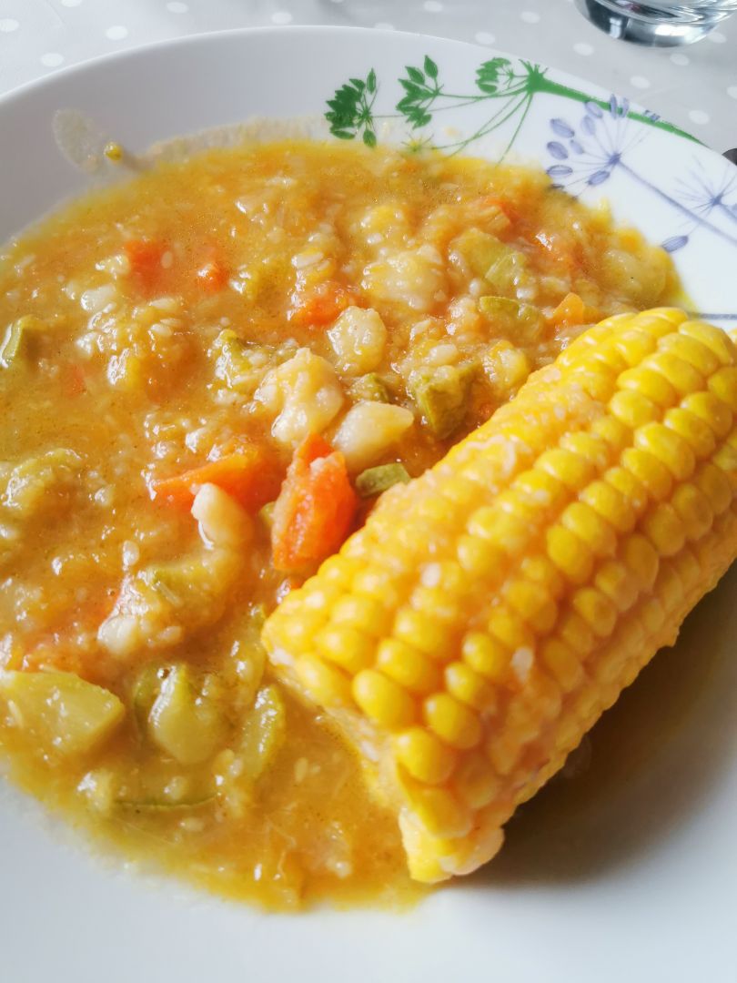 Potaje de verduras y lentejas Potaje de verduras y lentejas