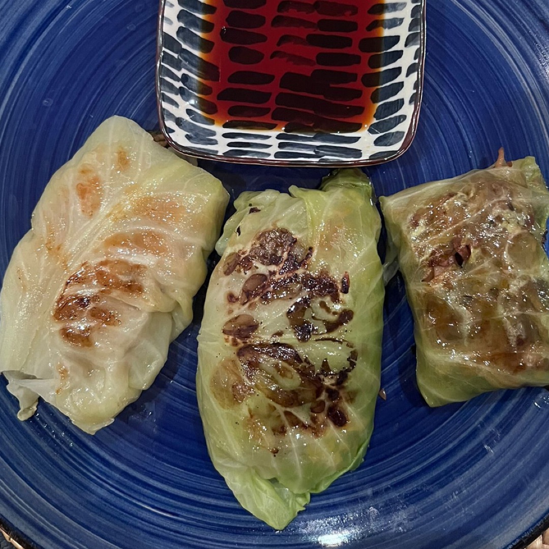 Rollitos de pollo y verduras