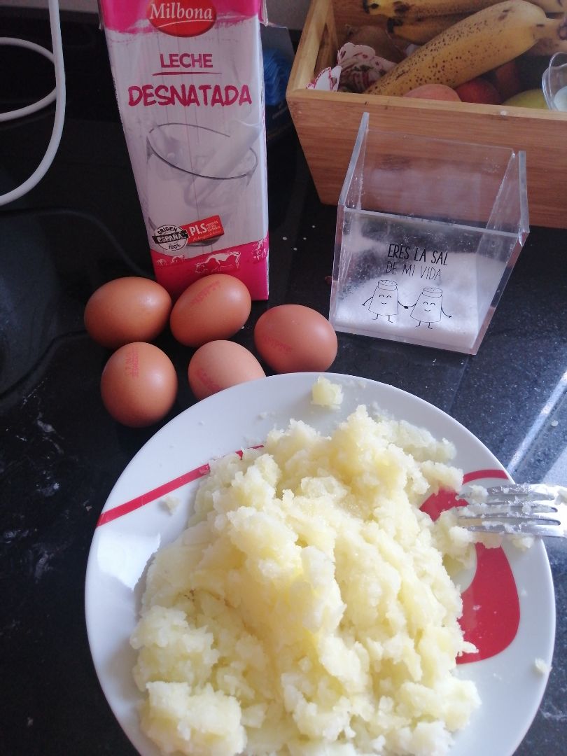 Tortilla de patata casera Paso 4 Tortilla de patata casera Paso 4