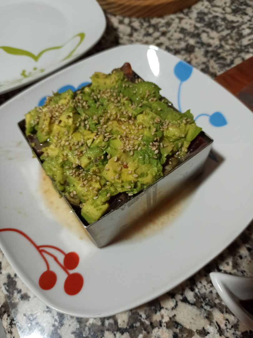 Tartar de atún 🐟 Paso 4 Tartar de atún 🐟 Paso 4