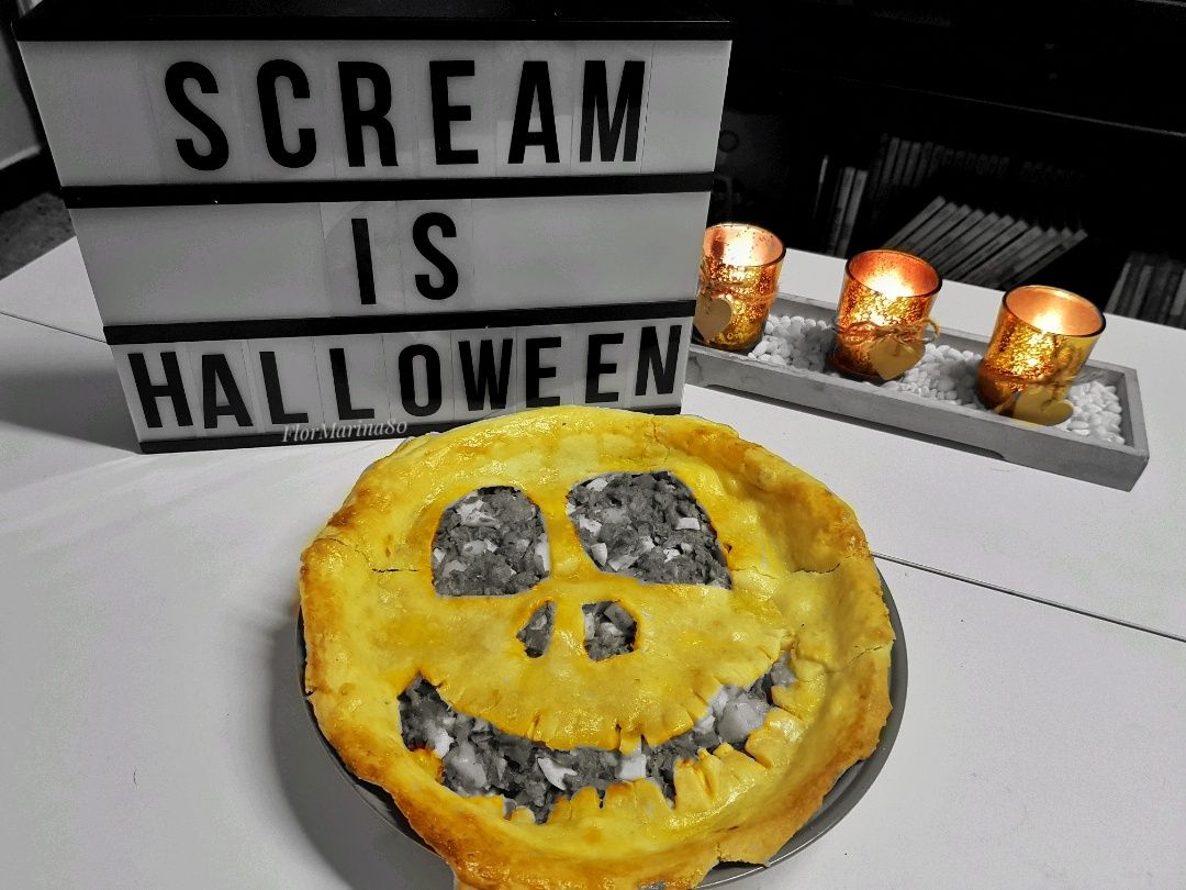 Empanada de atún "Jack Skellington" Empanada de atún "Jack Skellington"