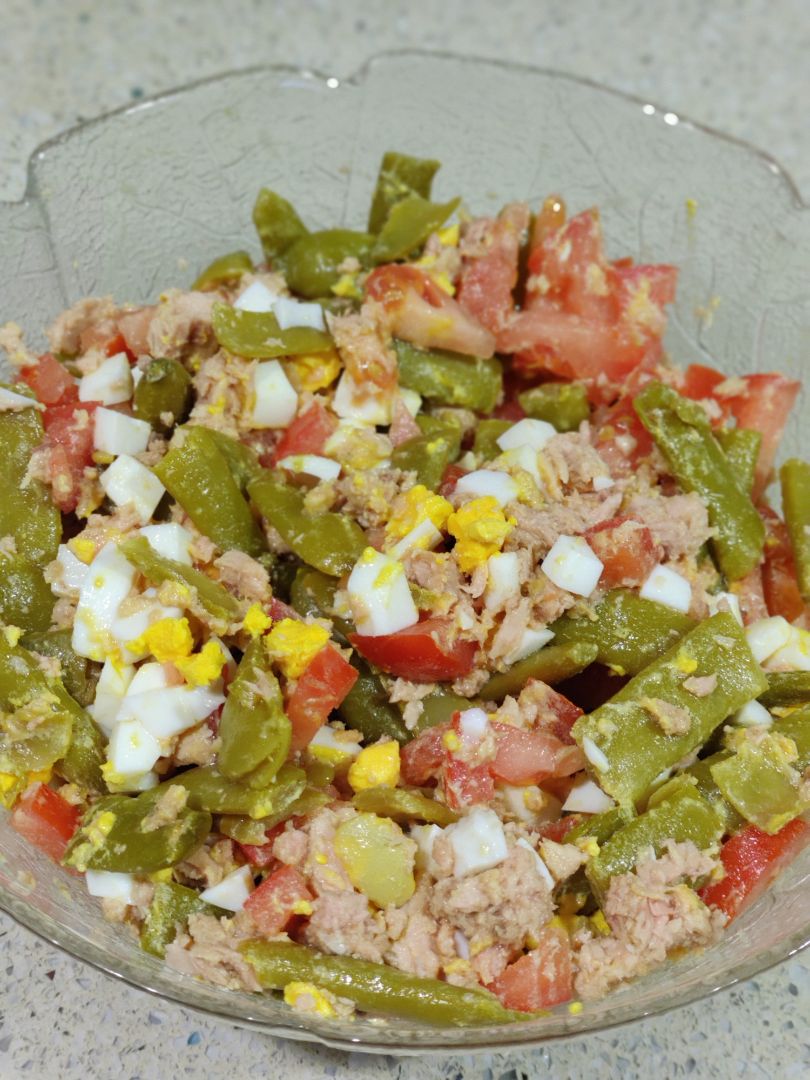 Ensalada de vainas (judías verdes)