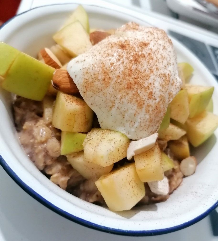 Porridge de manzana 